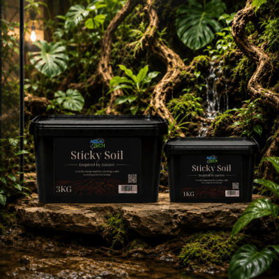 Aqua-Tech Sticky Soil - Naturalna masa do tworzenia ścianek w tropikalnym terrarium
