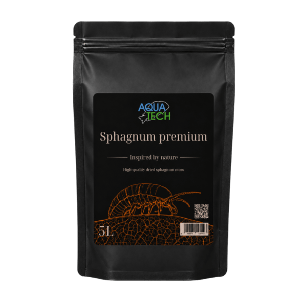 Sphagnum Premium jako bufor wilgoci w terrarium
